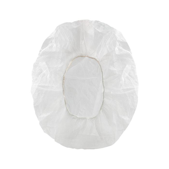 Bouffant Caps - шапочка-шарлотка, белая, 100 шт