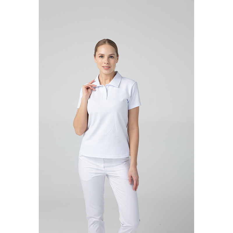 Поло женское DRN110, белый, 50