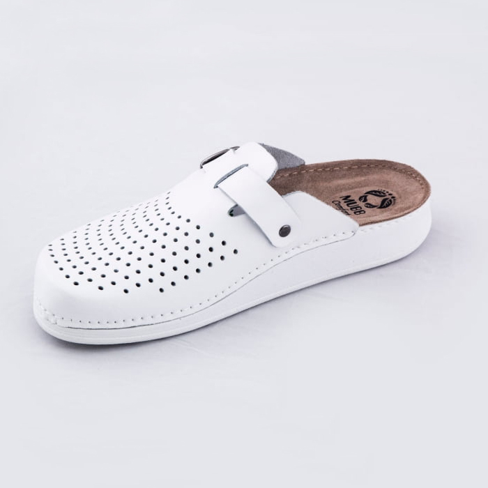 Сабо MUBB Comfort 34001, мужские, белый, 43