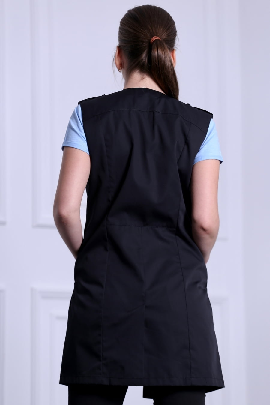 Блуза женская «Локон», черный, 54