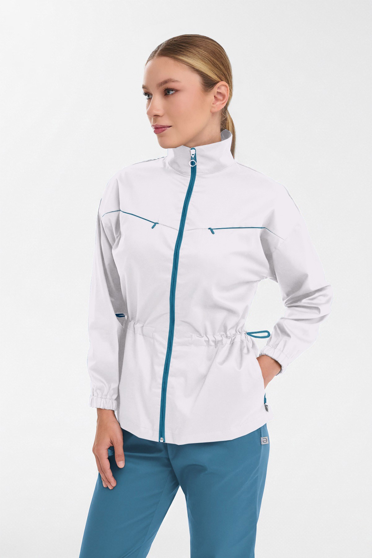Куртка женская Тезис TZ339, velum, белый, 48