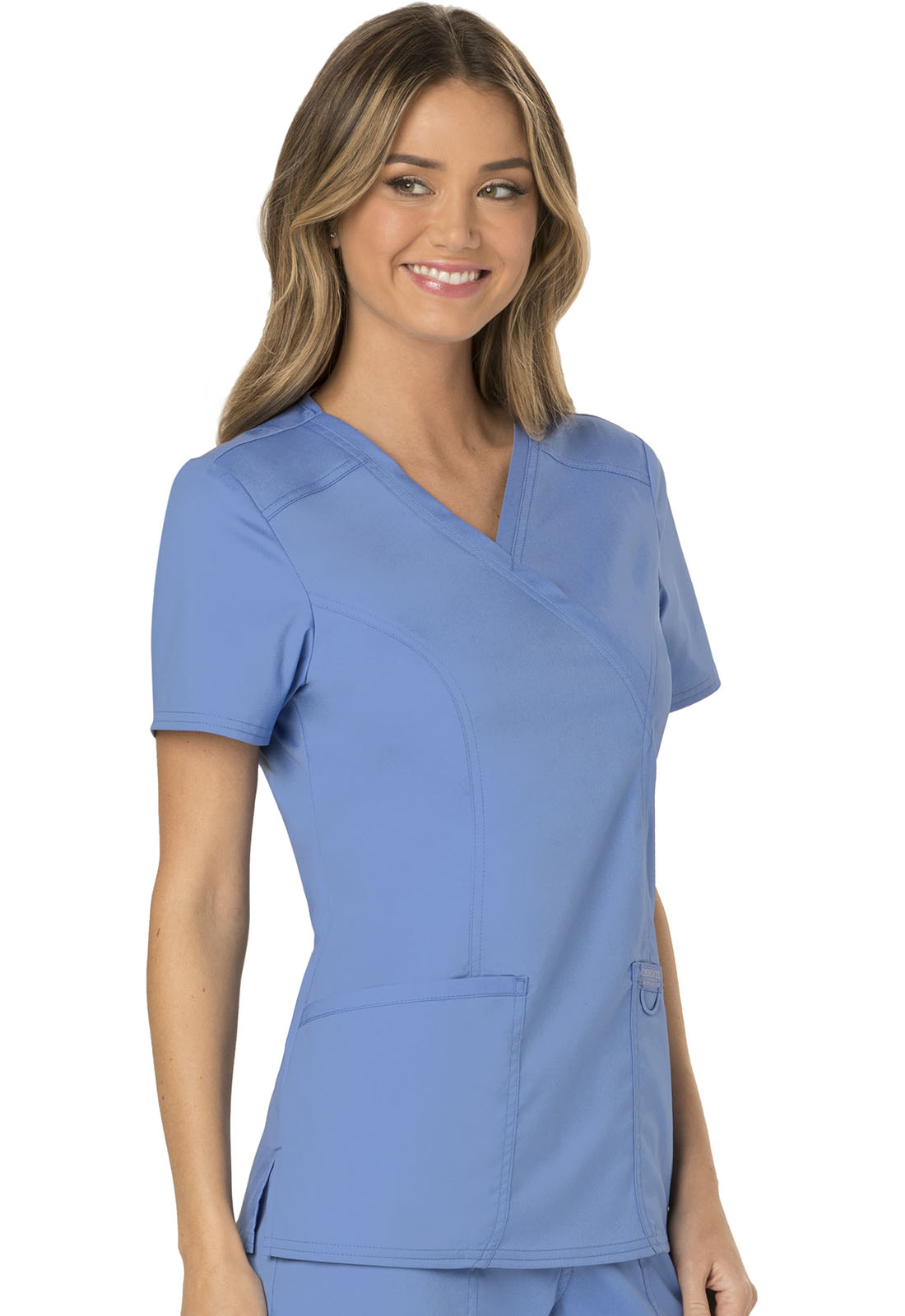 Топ женский Cherokee WW610, голубой, XXS