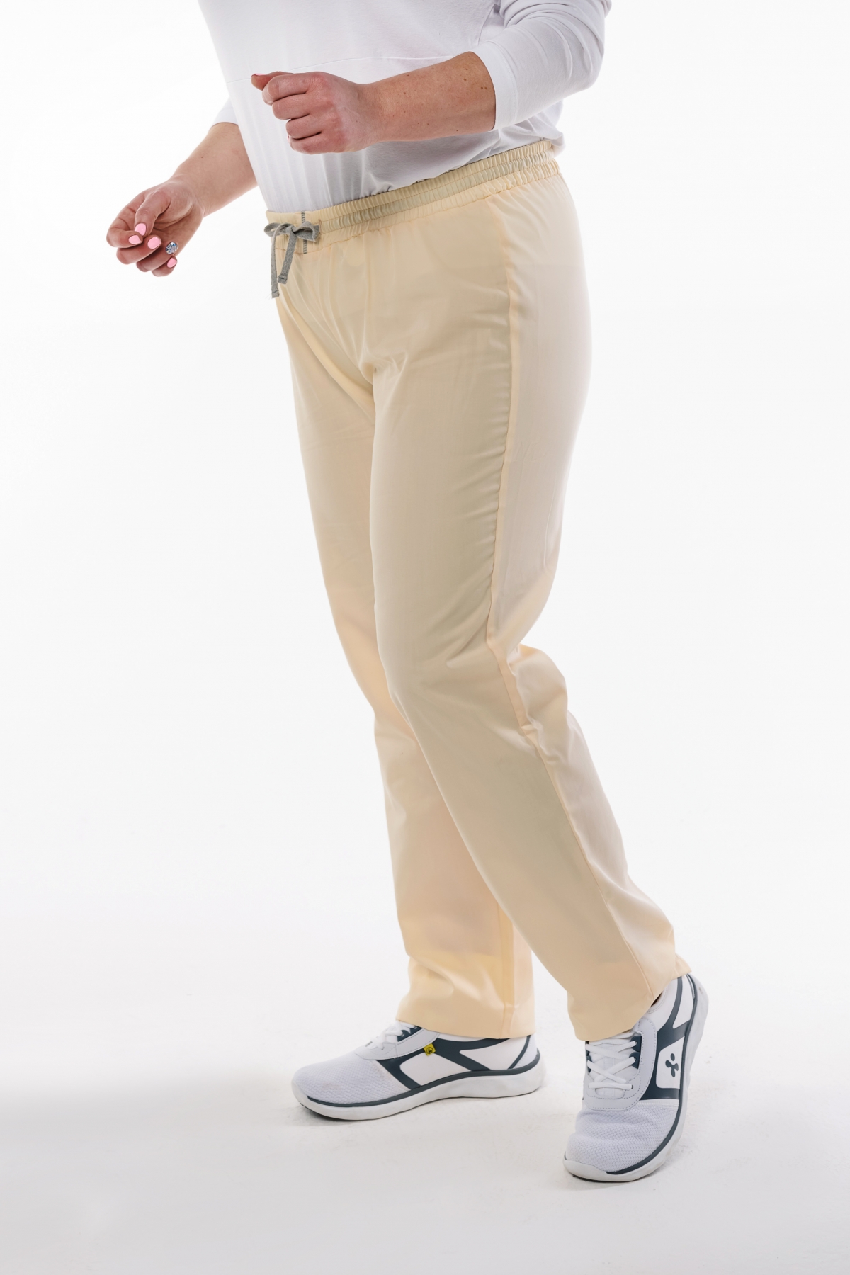 Брюки женские «Комфорт», крем, 46