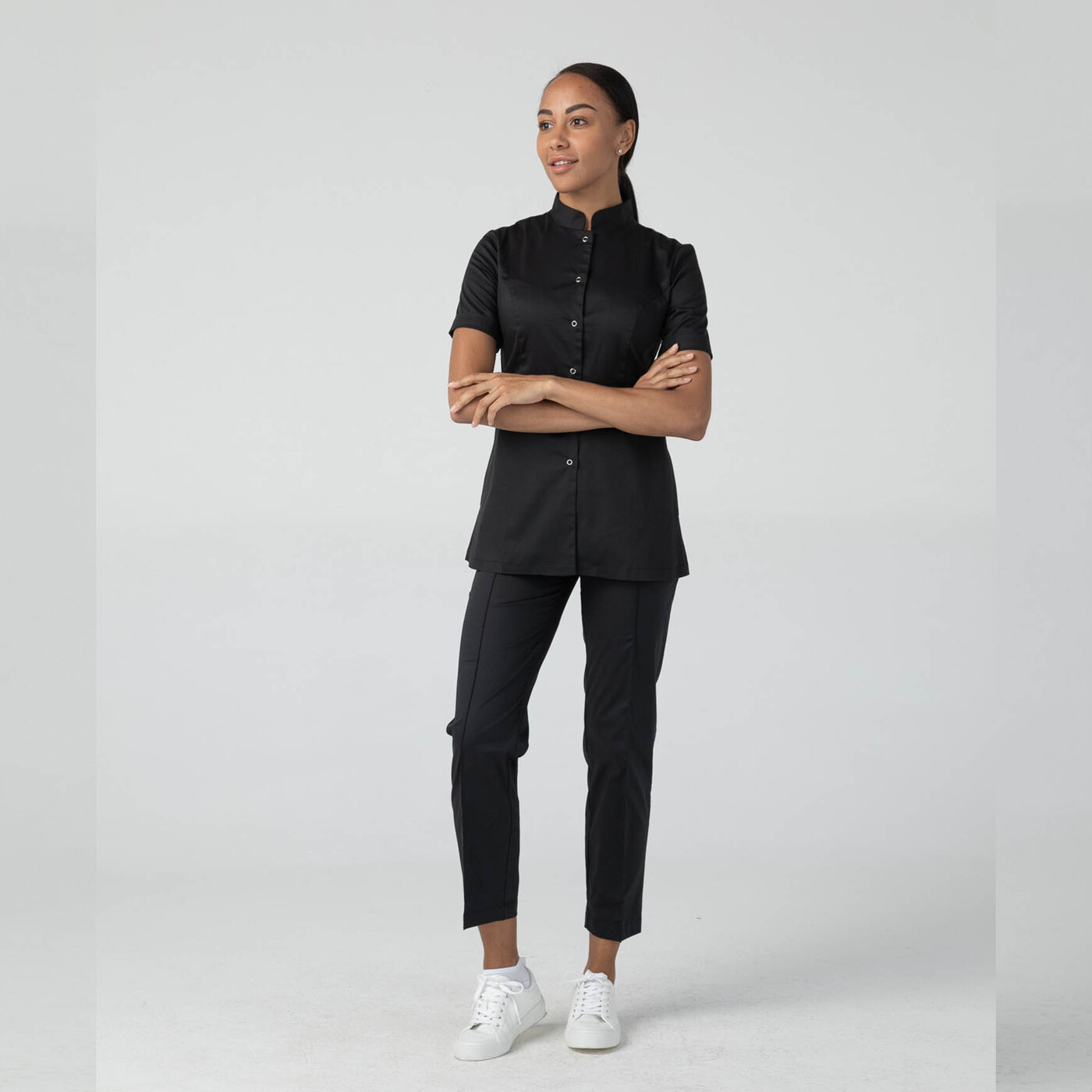 Брюки женские Dr. Nice «ШОВ», черный, 42