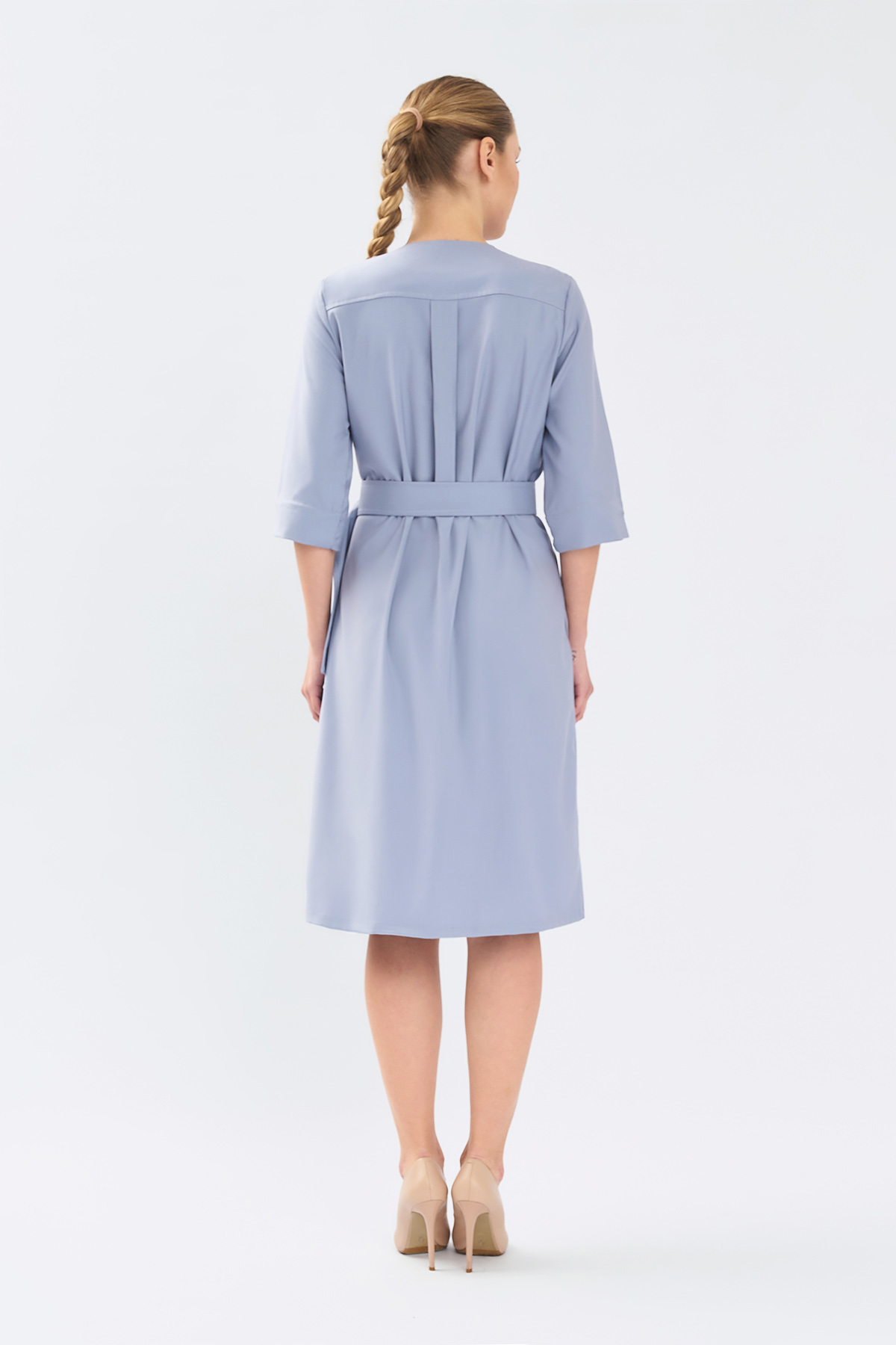 Халат-платье Тезис TZ150, серый, 52