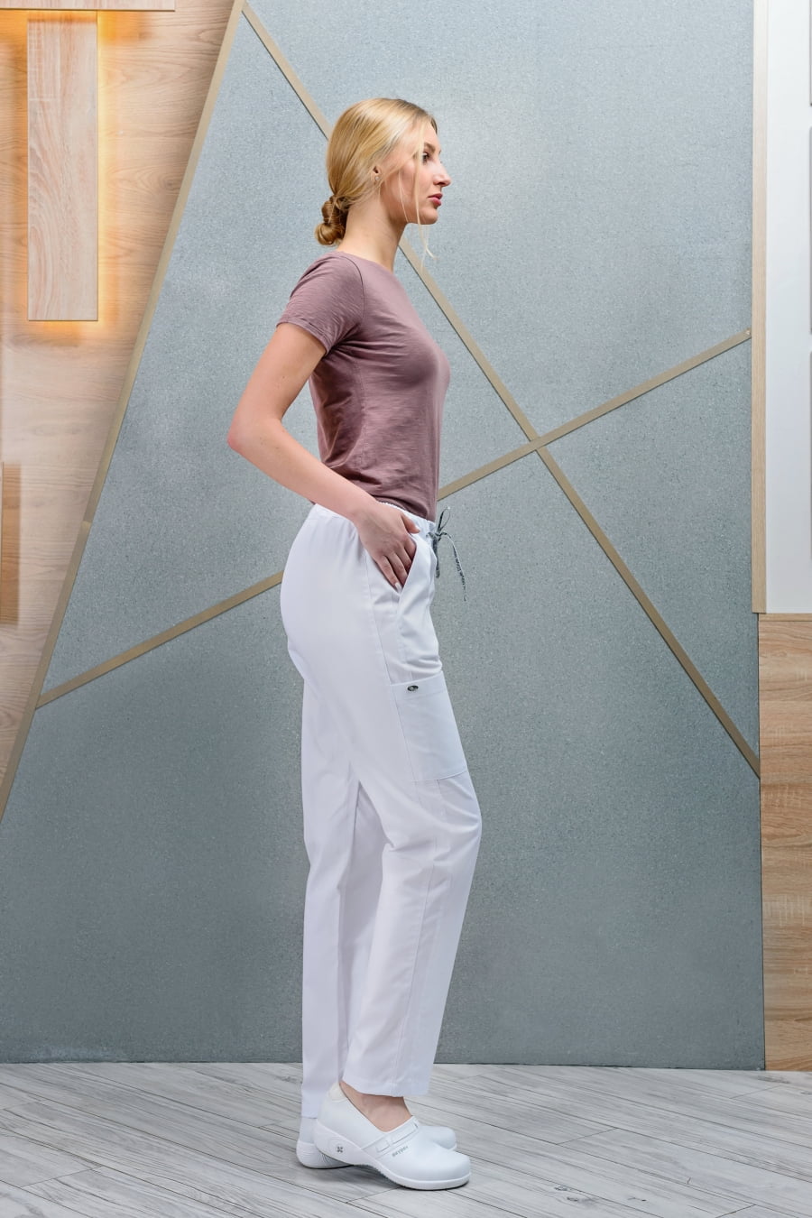 Брюки женские «Софт», белый, 48