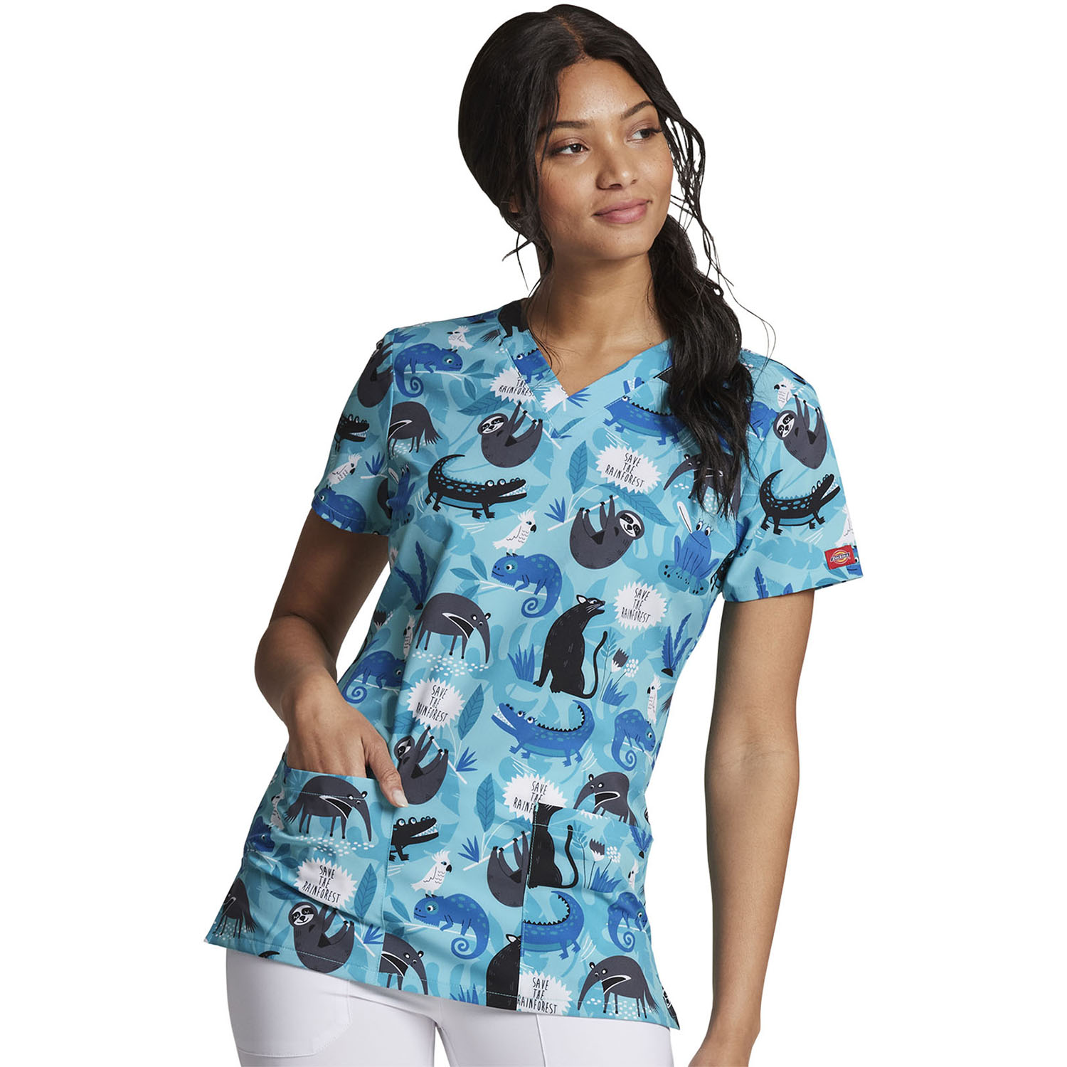 Топ женский Dickies DK717, ленивец, M