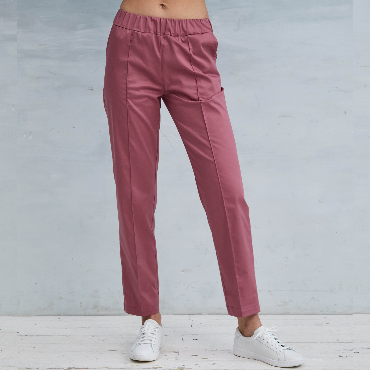 Брюки женские Dr. Nice «ШОВ», пыльно-розовый, 50