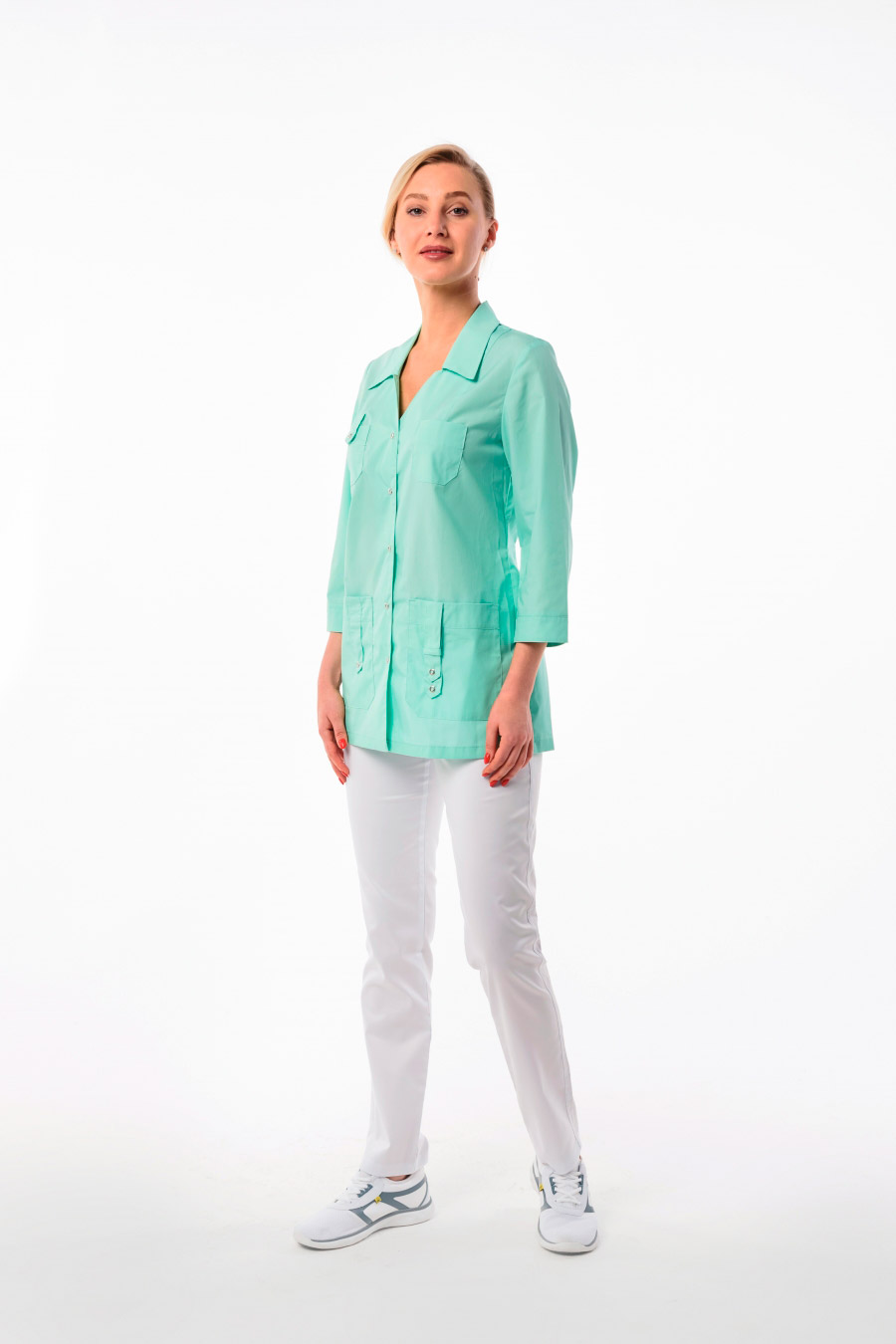 Блуза женская «Лайм», зеленый, 52