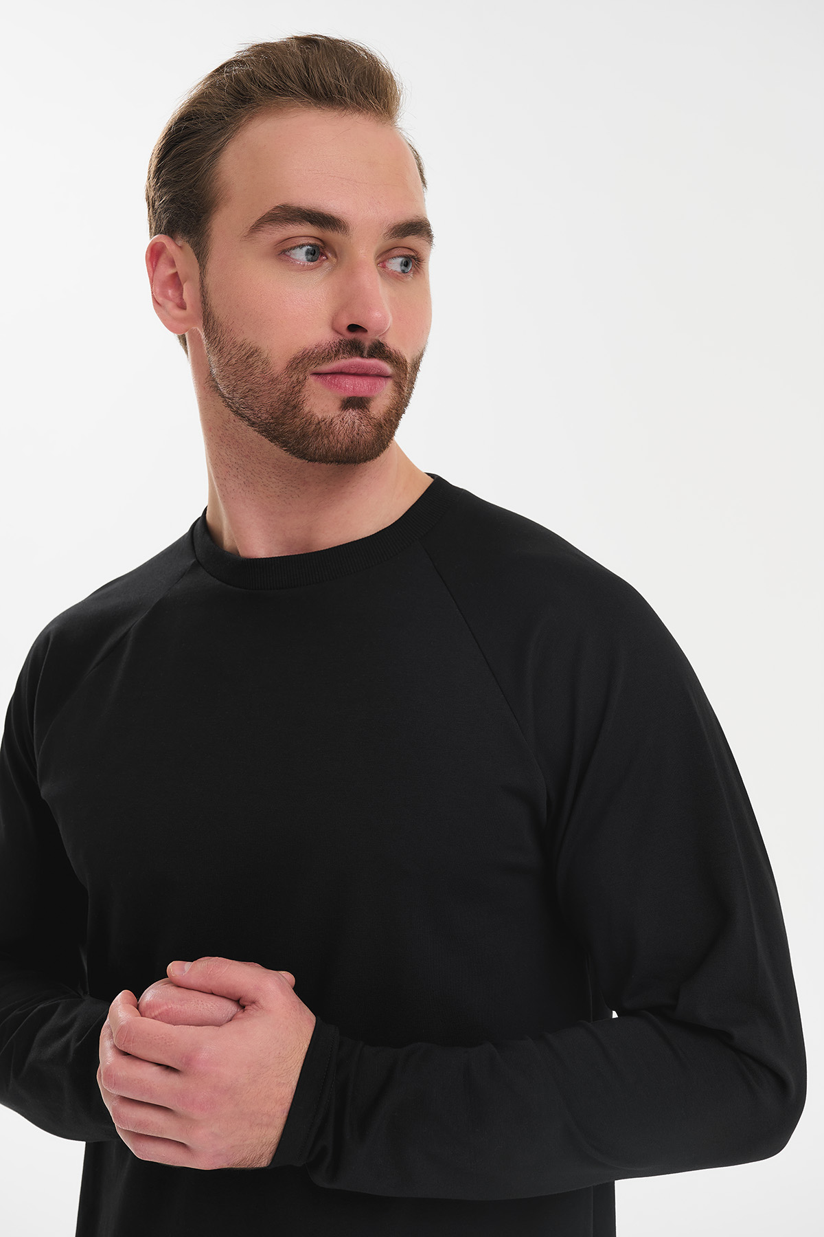 Лонгслив мужской Тезис TZ512, черный, 54