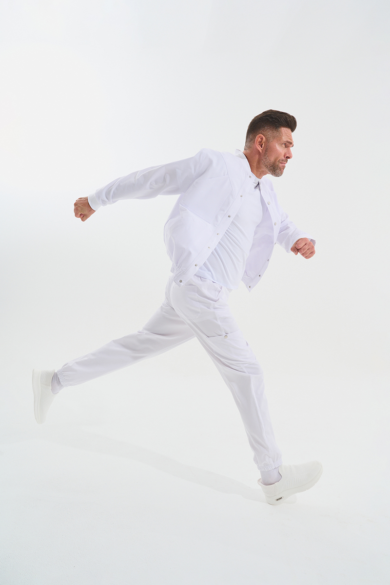 Джоггеры мужские Тезис TZ625, белый, 46