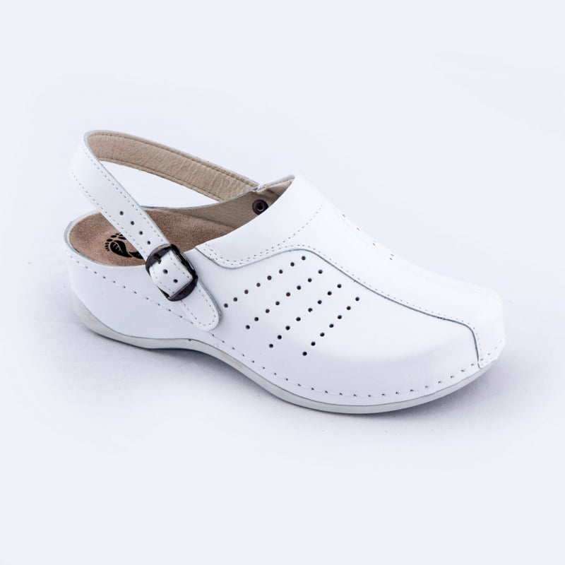 Сабо MUBB Comfort 739, женские, белый, 38