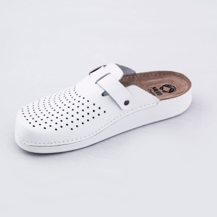 Сабо MUBB Comfort 34001, мужские, белый, 42