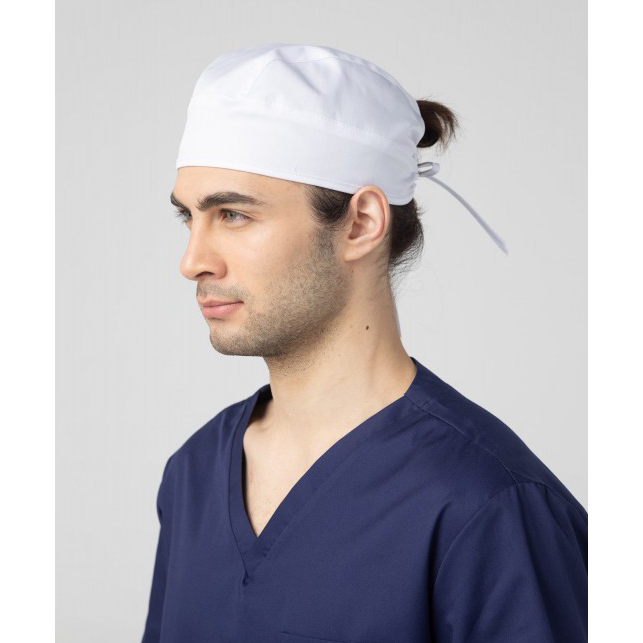 Шапочка медицинская Dr. Nice, белый