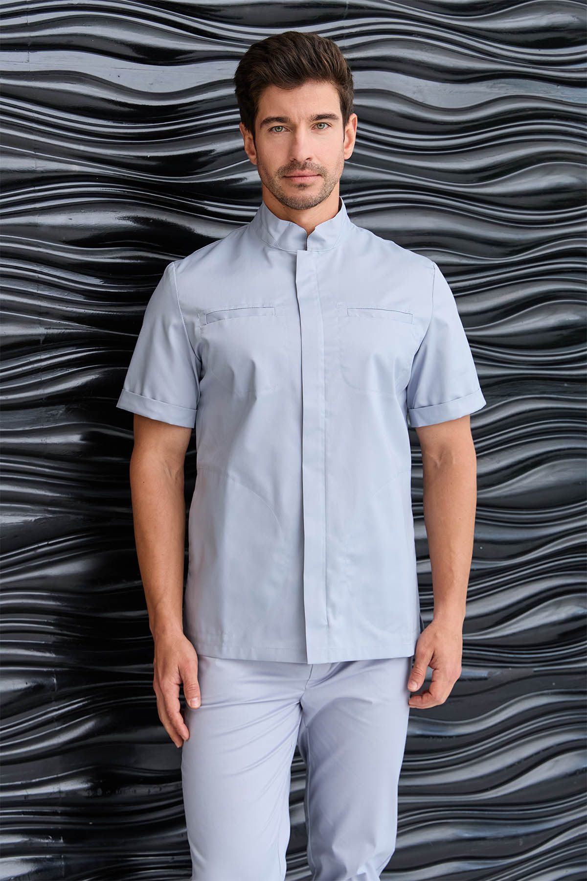 Туника мужская Dr. Nice, на молнии, серый, 50