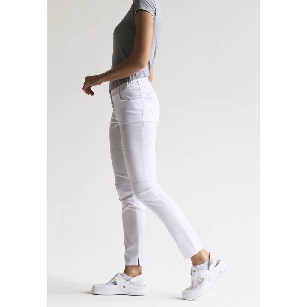 Брюки женские «Слим», белые, 52