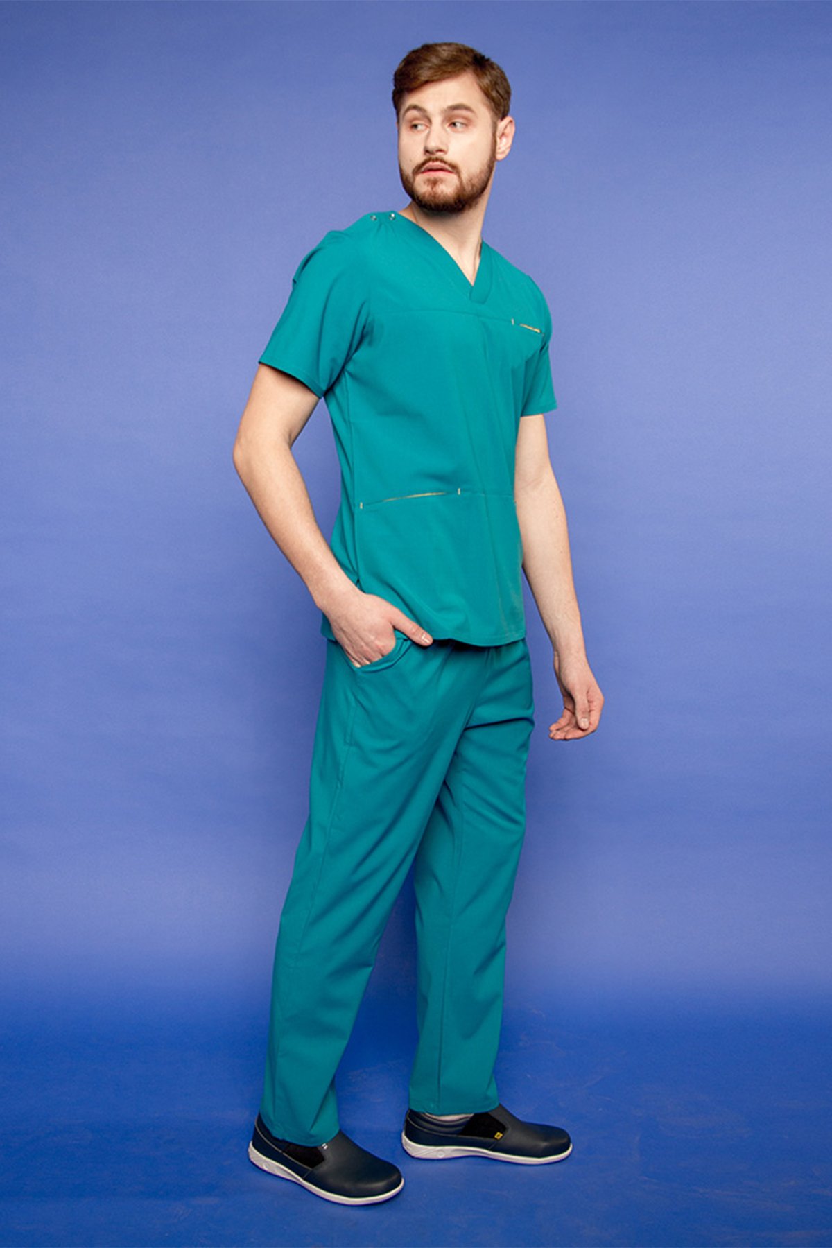 Туника медицинская мужская Pulse 257 Tennessee R130, аквамарин, XXL