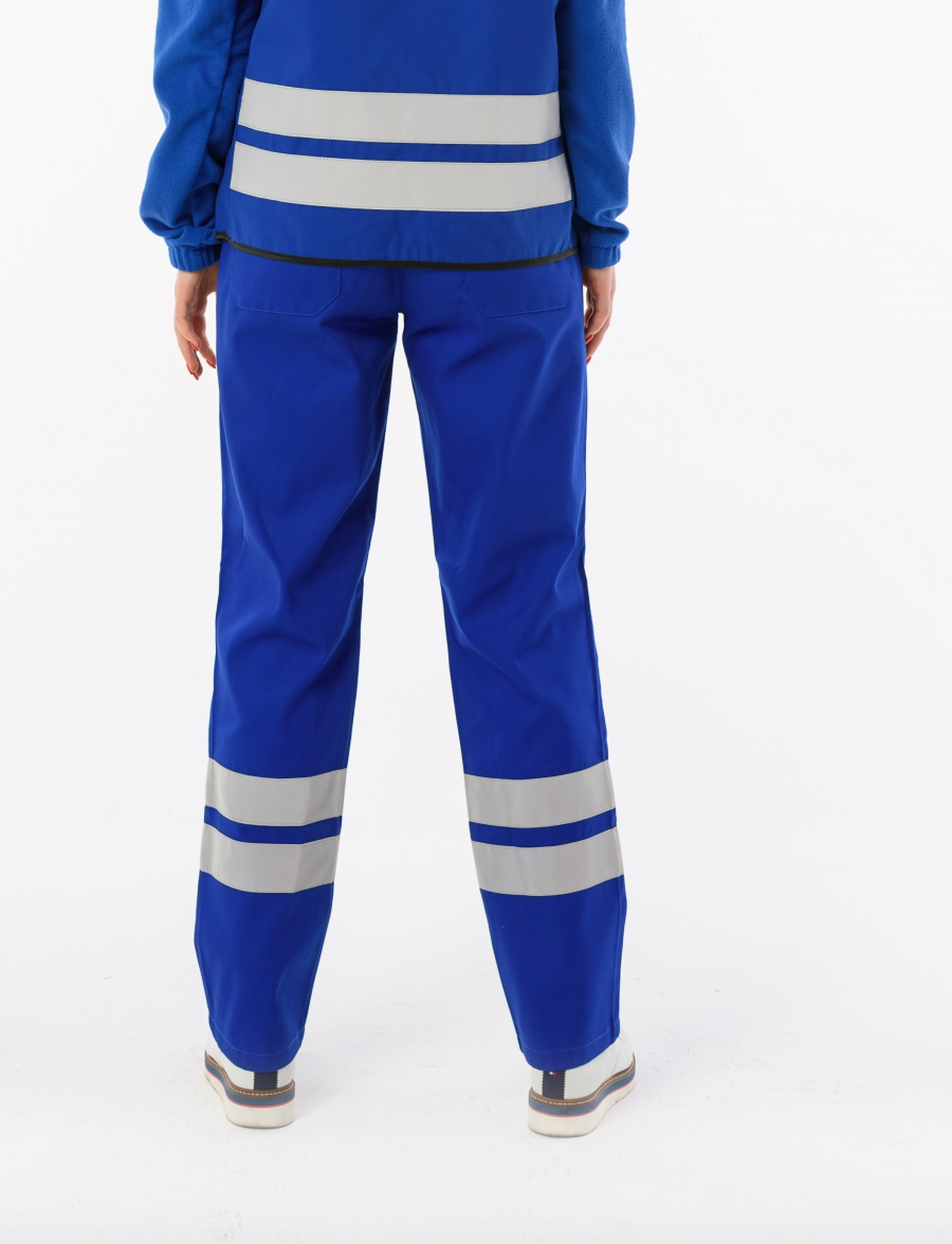 Брюки женские «Скорая Помощь», василек, 52-54