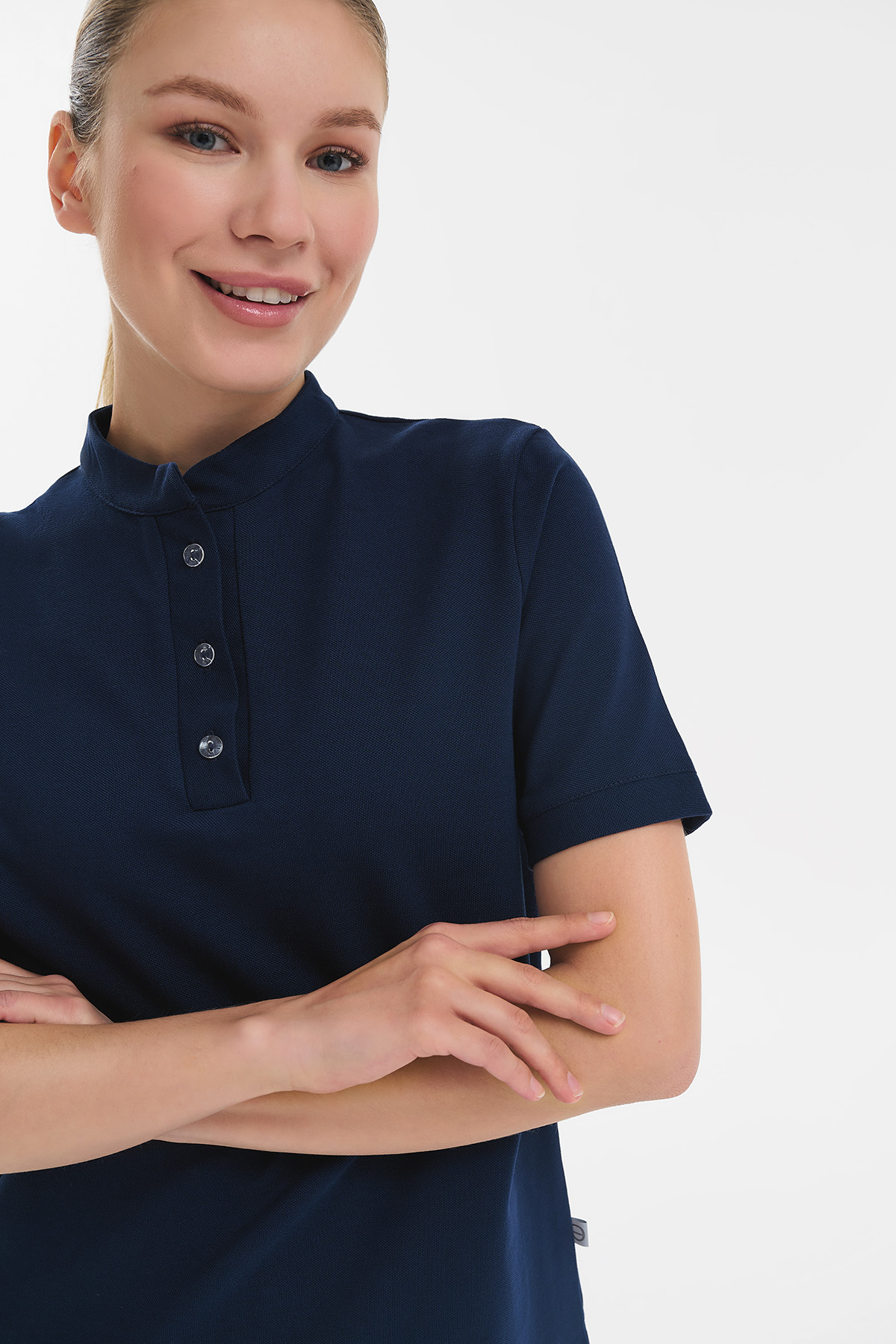 Поло женское Тезис TZ060, темно-синий, 52