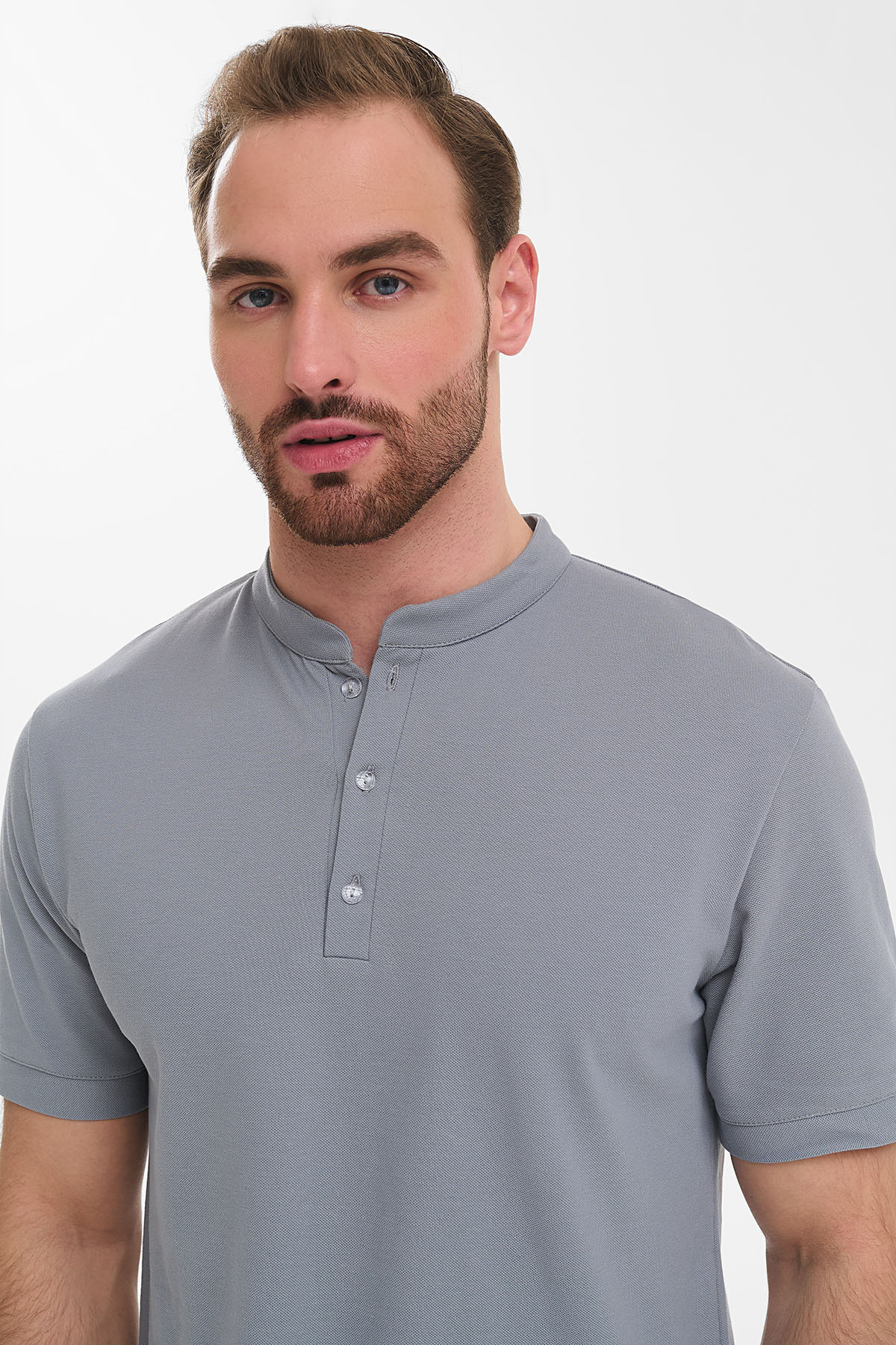 Поло мужское Тезис TZ560, серый, 48