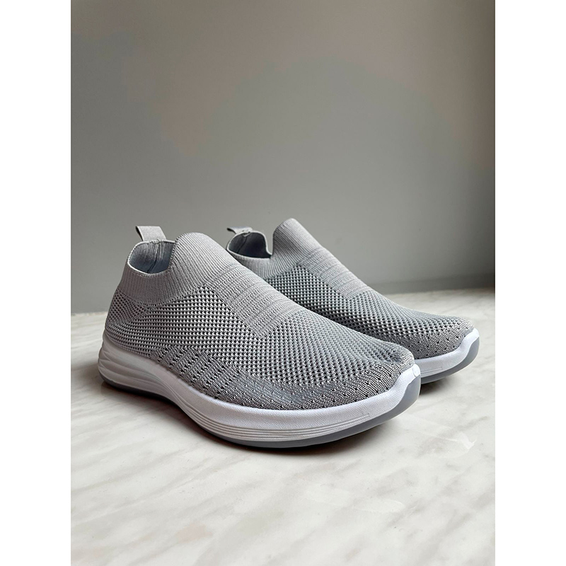 Слипоны женские ST020, серый, 40