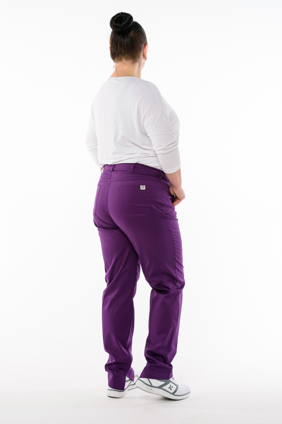 Брюки женские «Слим», фиолетовый, 52