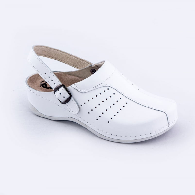 Сабо MUBB Comfort 739, женские, белый, 37