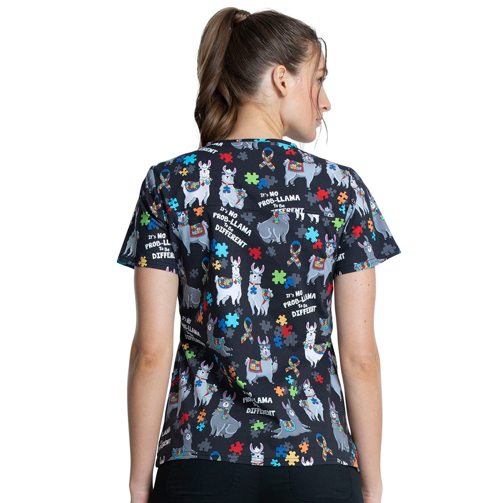 Топ женский Cherokee CK651, лама, XS