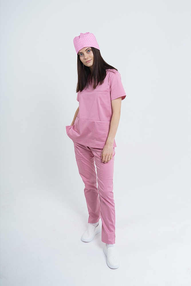 Брюки женские Тезис TZ210, розовый, 52