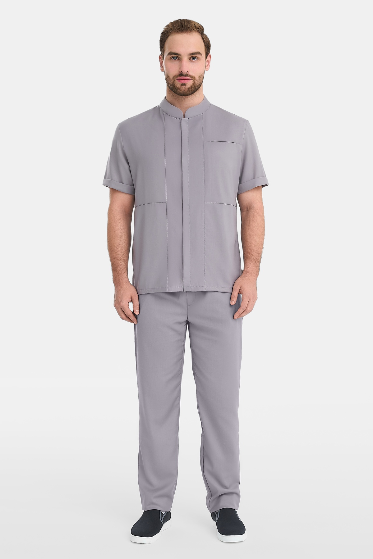 Брюки мужские Тезис TZ620, серо-бежевый, 52