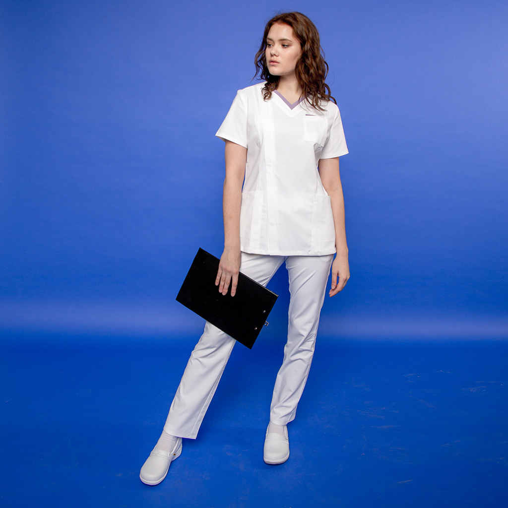Туника женская 268 California, R150 белый, XXL