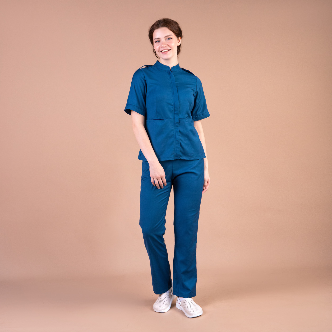 Брюки женские Тезис TZ315, синий, 50