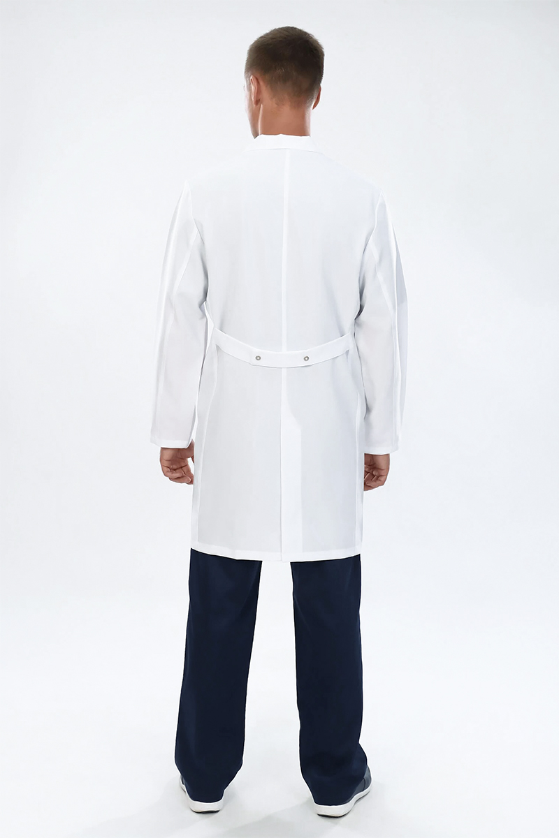 Халат мужской 510 Streich, длинный рукав, белый, 56
