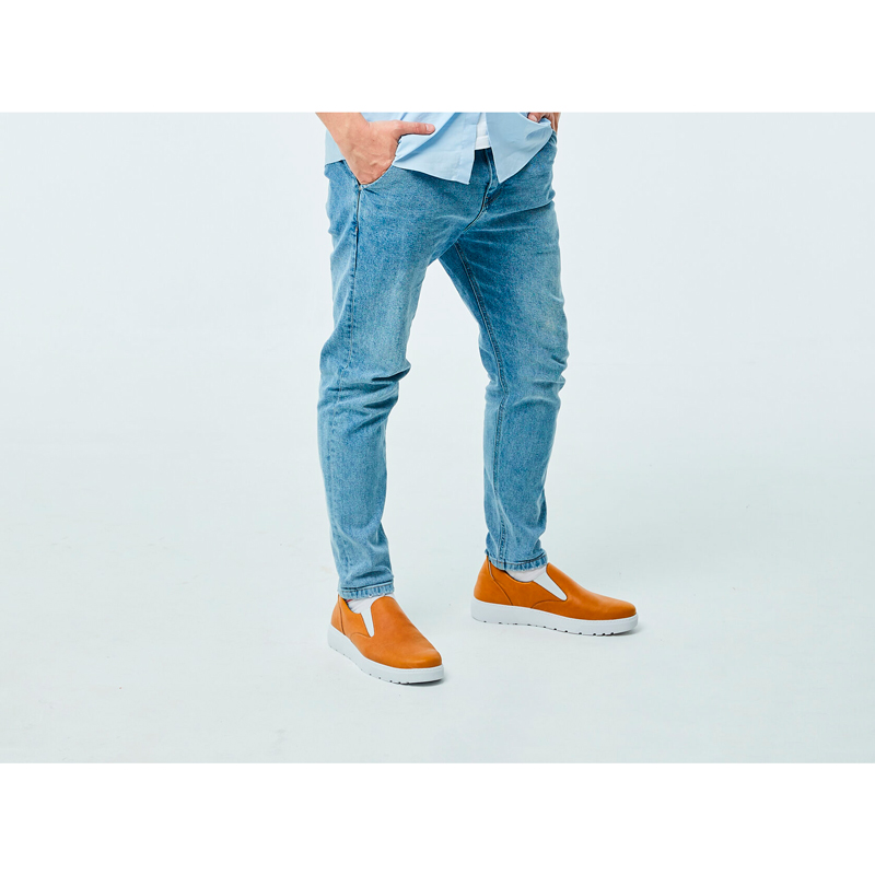 Слипоны мужские VELES, желтый, 42