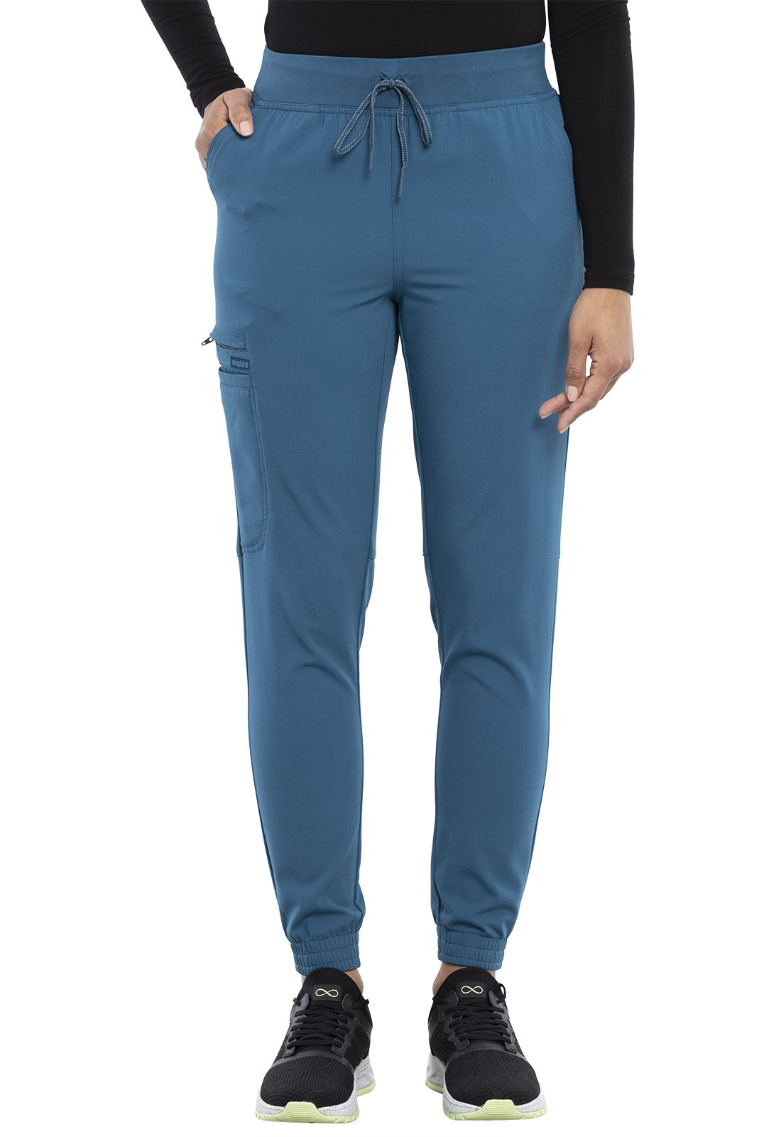 Брюки женские укороченные Cherokee CK260AP, небесно-голубой, S