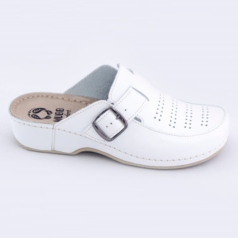 Сабо MUBB Comfort 250, женские, белый, 38