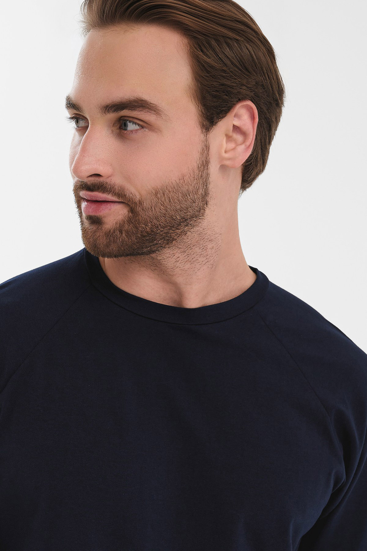 Лонгслив мужской Тезис TZ512, темно-синий, 52