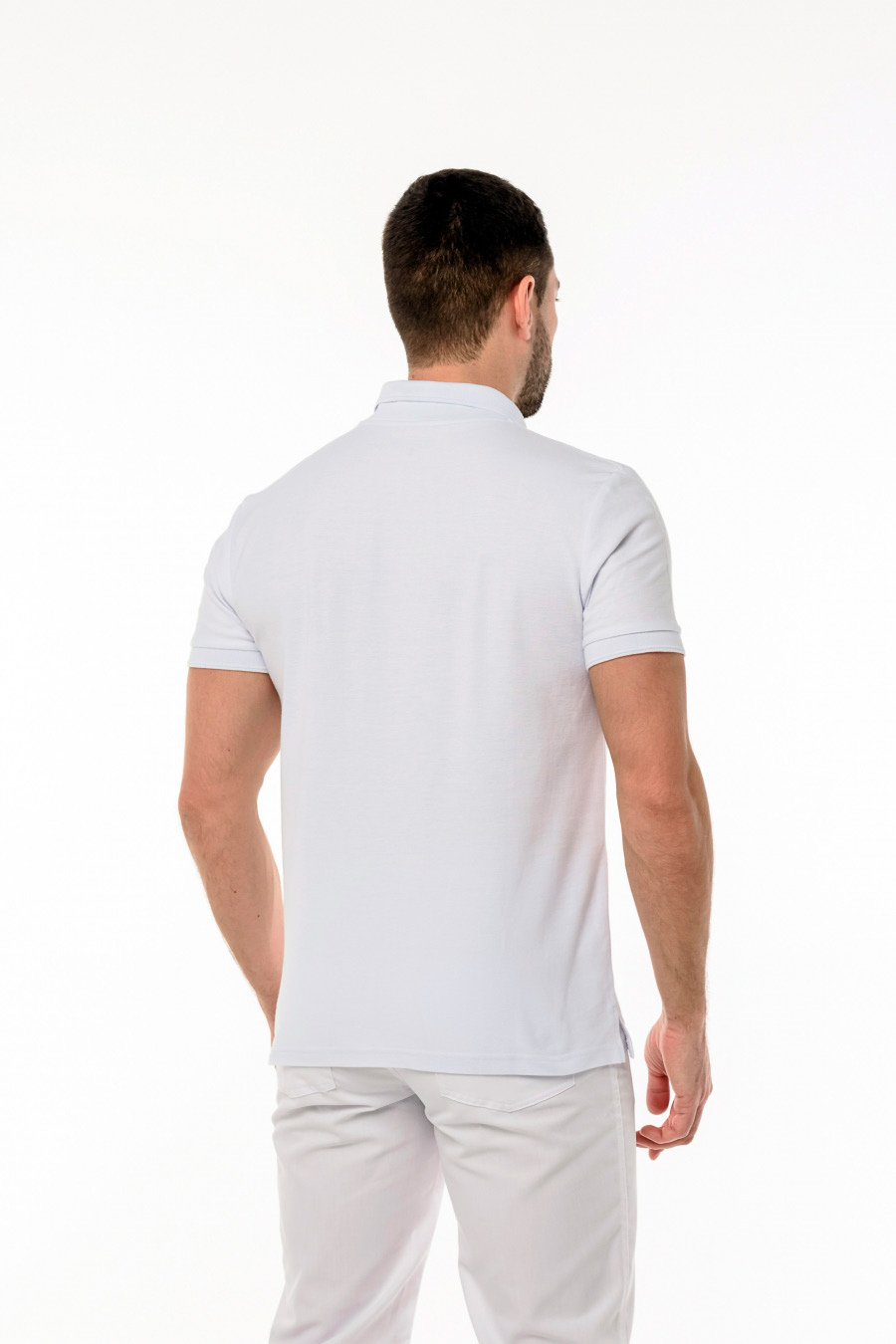 Поло мужское, белая, 52
