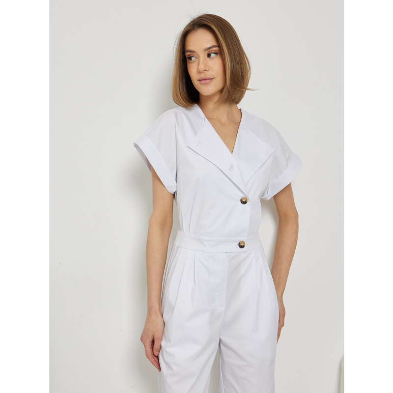 Комбинезон женский Dr. Nice «Beauty», белый, 42-44