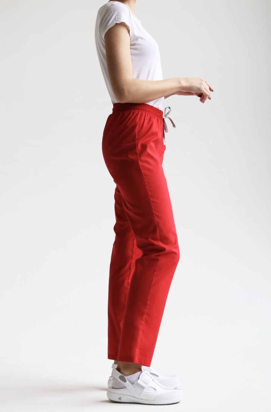 Брюки женские «Комфорт», красный, 56