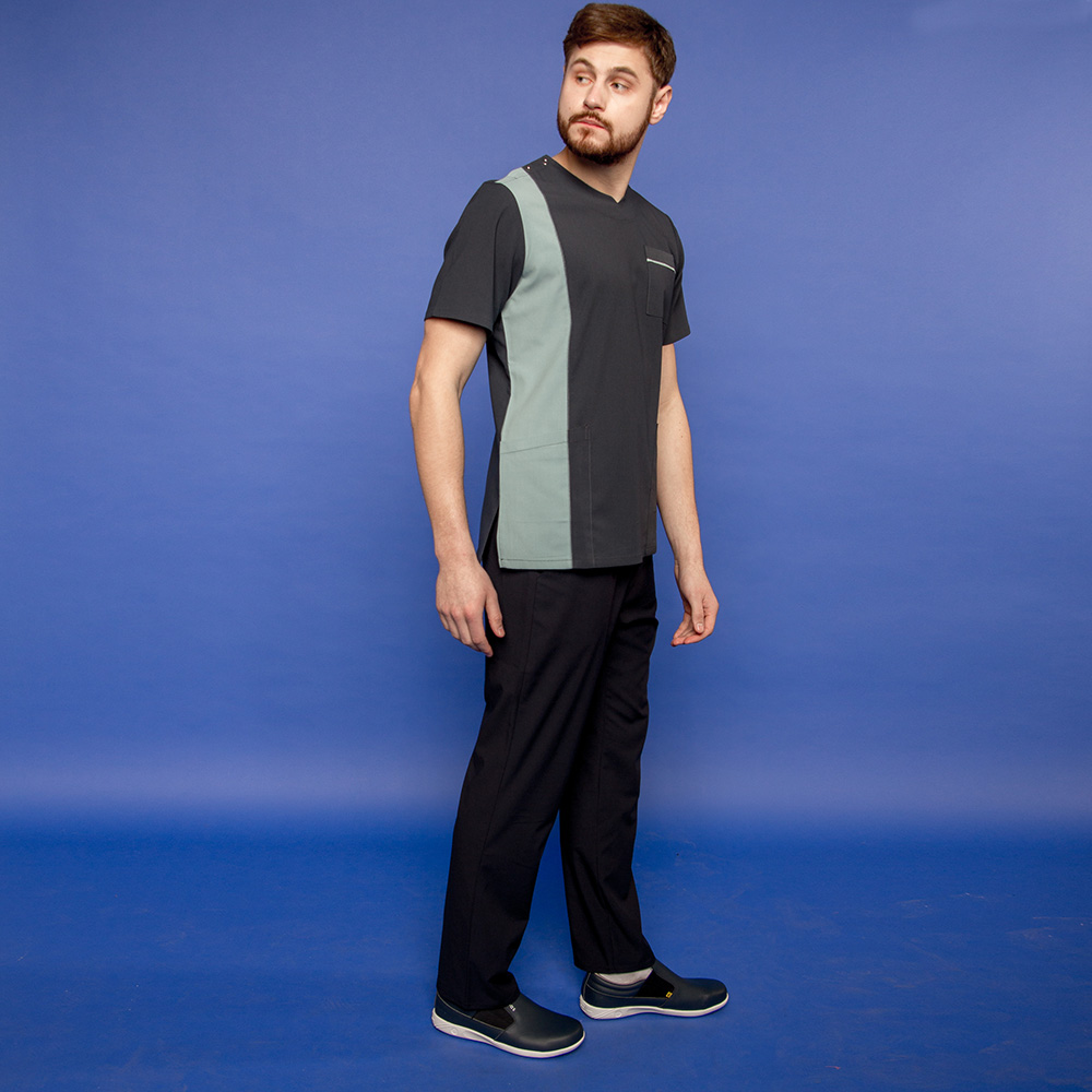 Брюки мужские, R175 угольно-серый, M