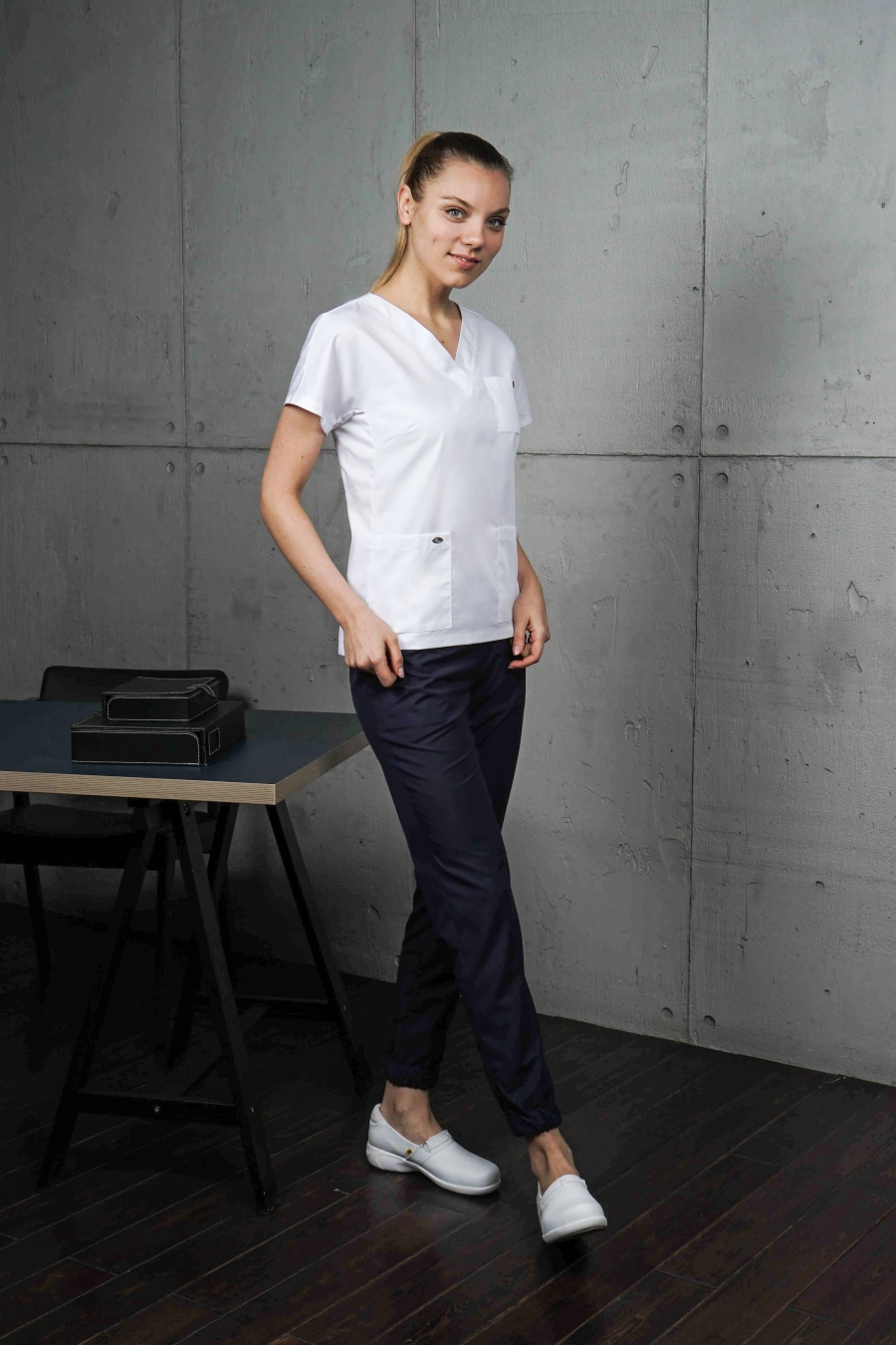 Блуза женская «Нюша», белый, 48