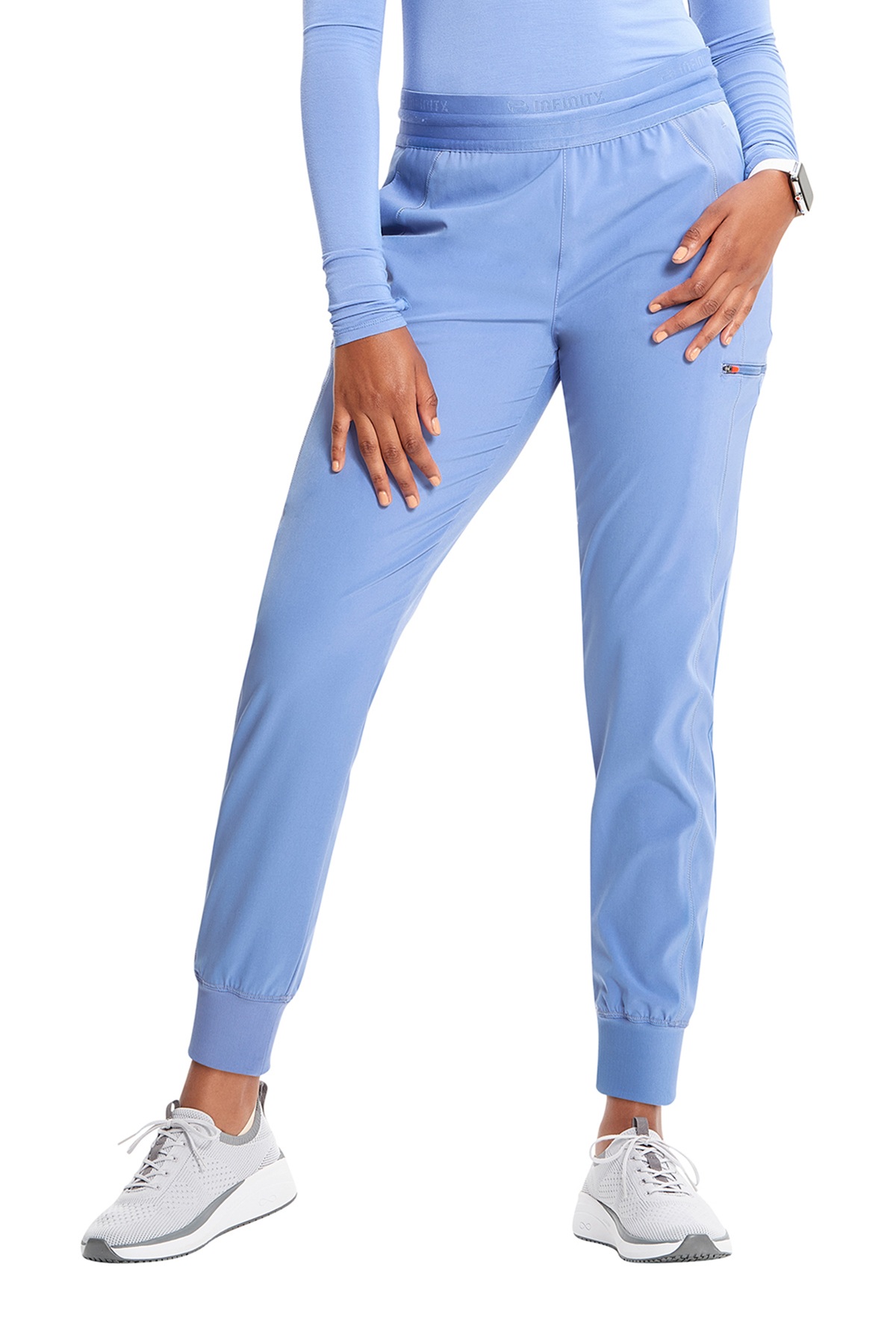 Брюки женские Cherokee IN122A, голубой, L