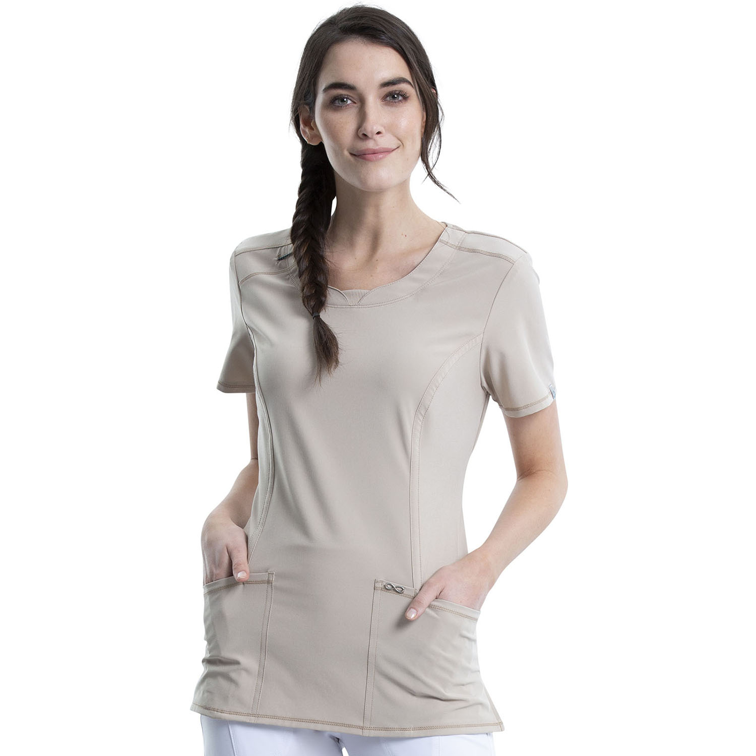 Топ женский Cherokee 2624A, бежевый, XXS