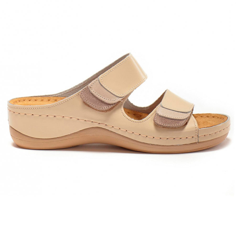 Тапочки-сабо Леон 904, женские, бежевые, 37