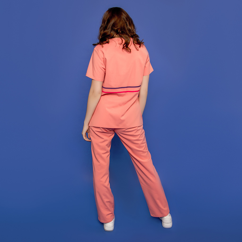 Туника женская 242 Florida, R122 коралловый, XL