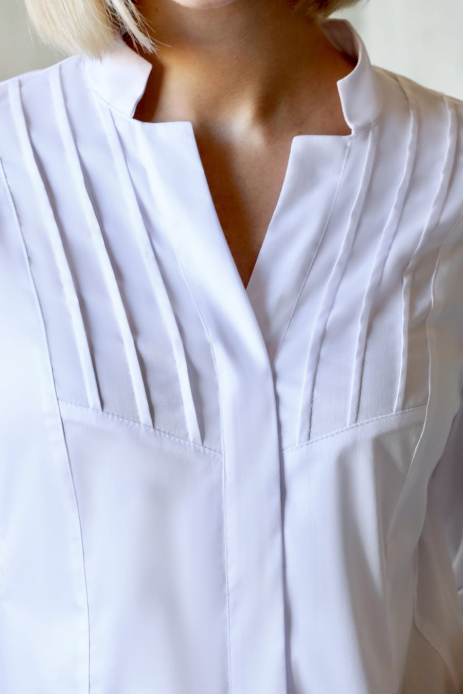 Халат женский «Параллель», белый, 40