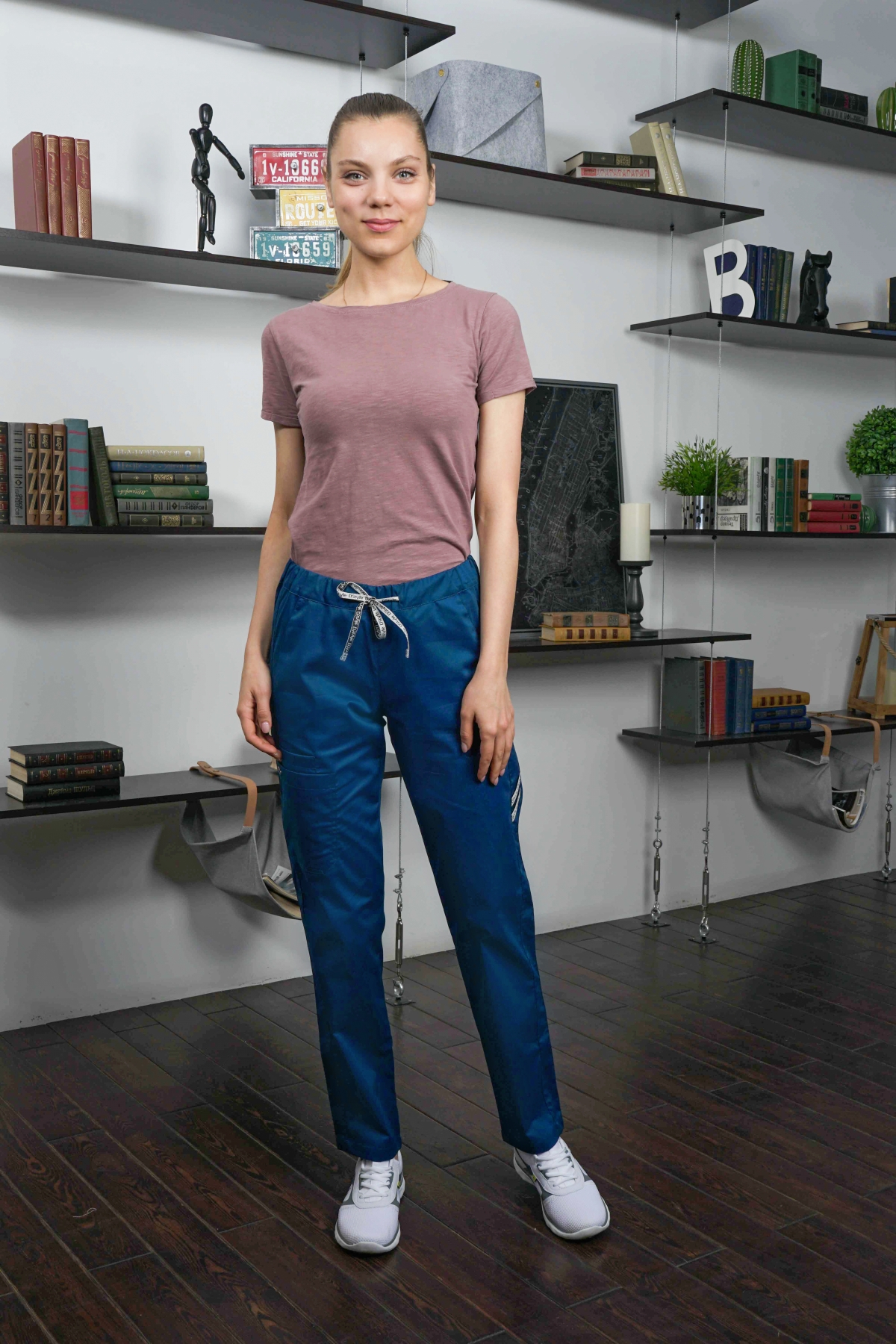 Брюки женские «Софт», Блю Опал, 44