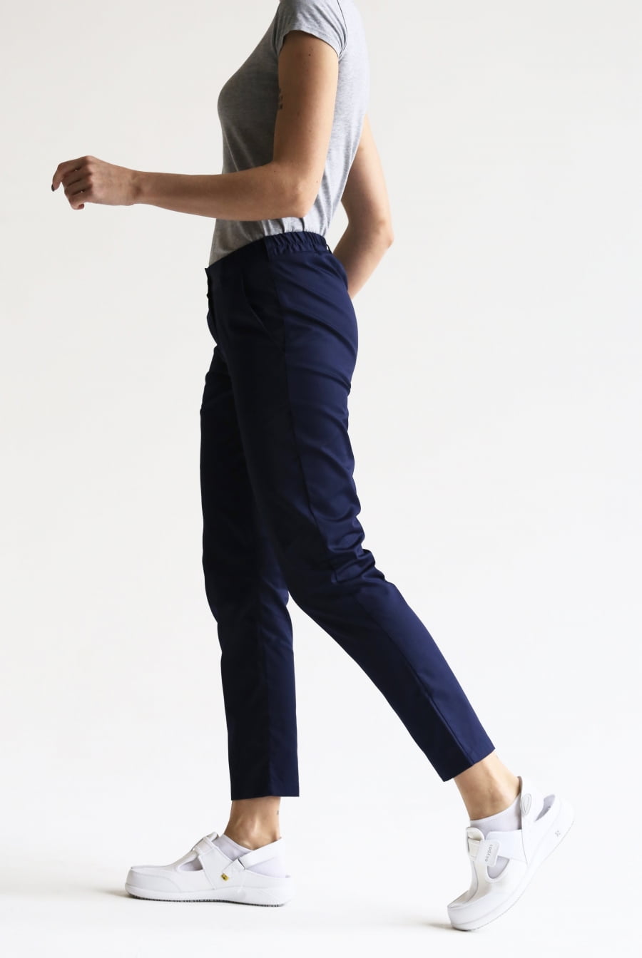 Брюки женские «NEW», темно-синие, 42