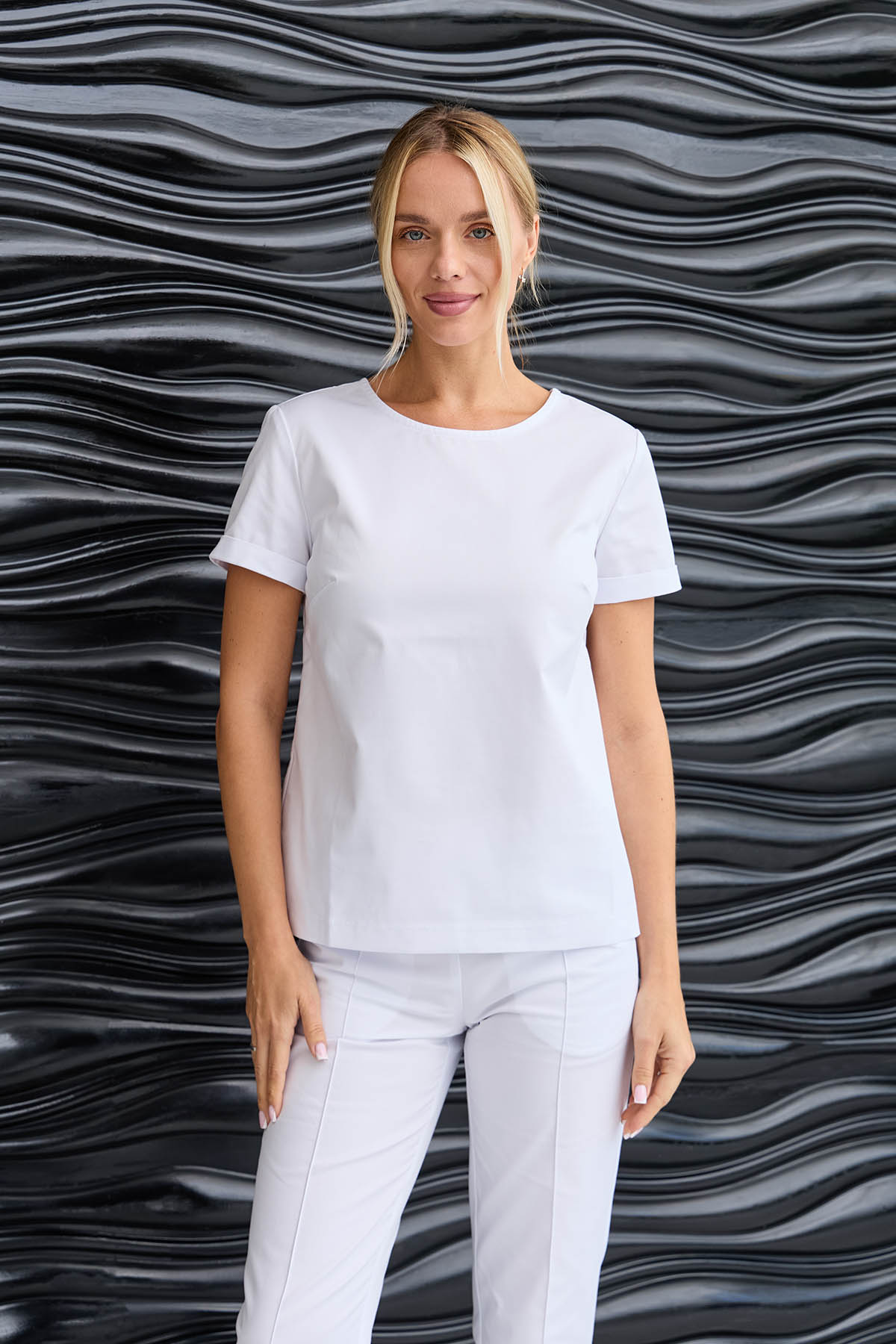 Топ женский Dr. Nice, DRN450, белый, 52